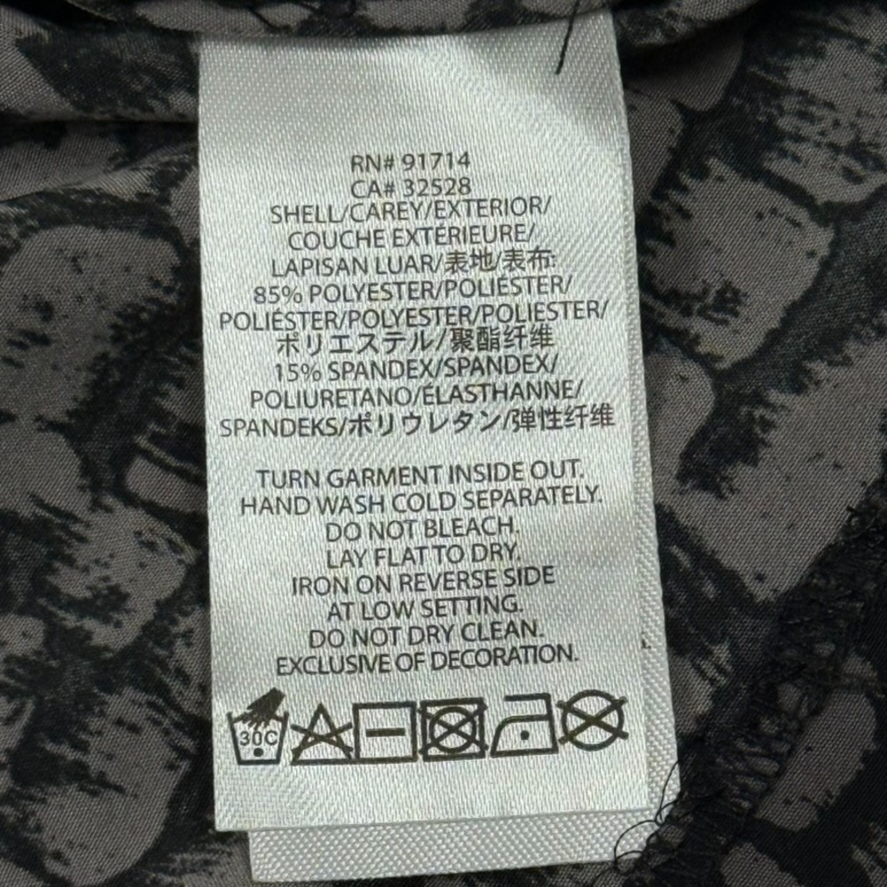 NWT A|X Armani Exchange‎ Womens Size 0 Black Tan Sequin Cocktail Dress Orig $128 - Picture 9 of 9